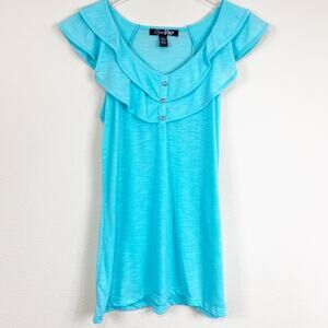 Lena | Ruffles Top Sz L